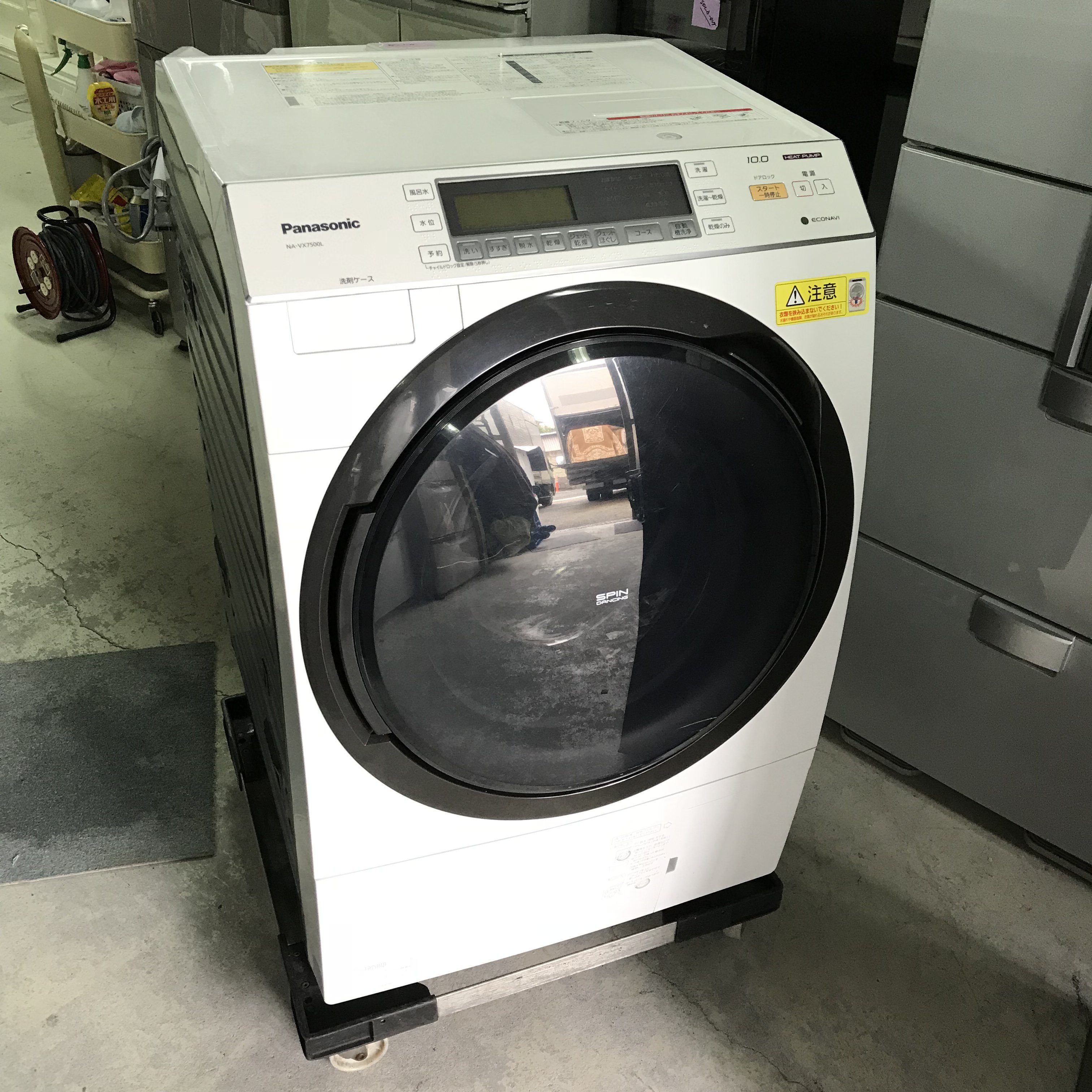 36666円 【SALE／93%OFF】 H1261パナ ドラム式洗濯機 右開き 洗濯機 ドラム式