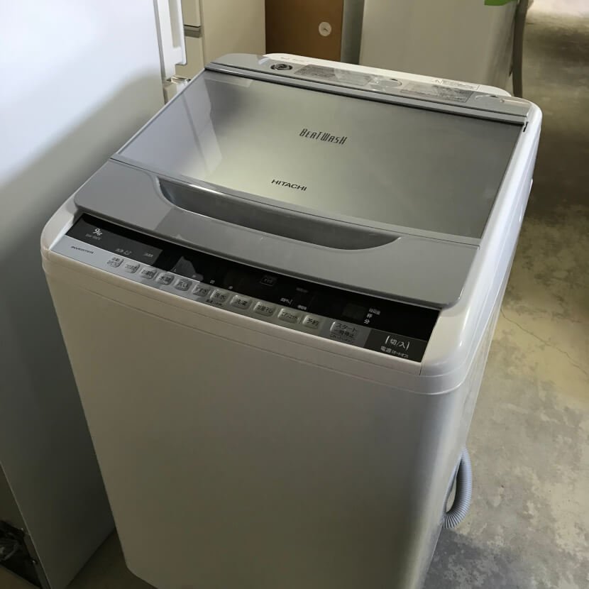 日立 洗濯機 9Kg BW-9WV 2015年製を買い取りました！ | 買取実績【買取りき】