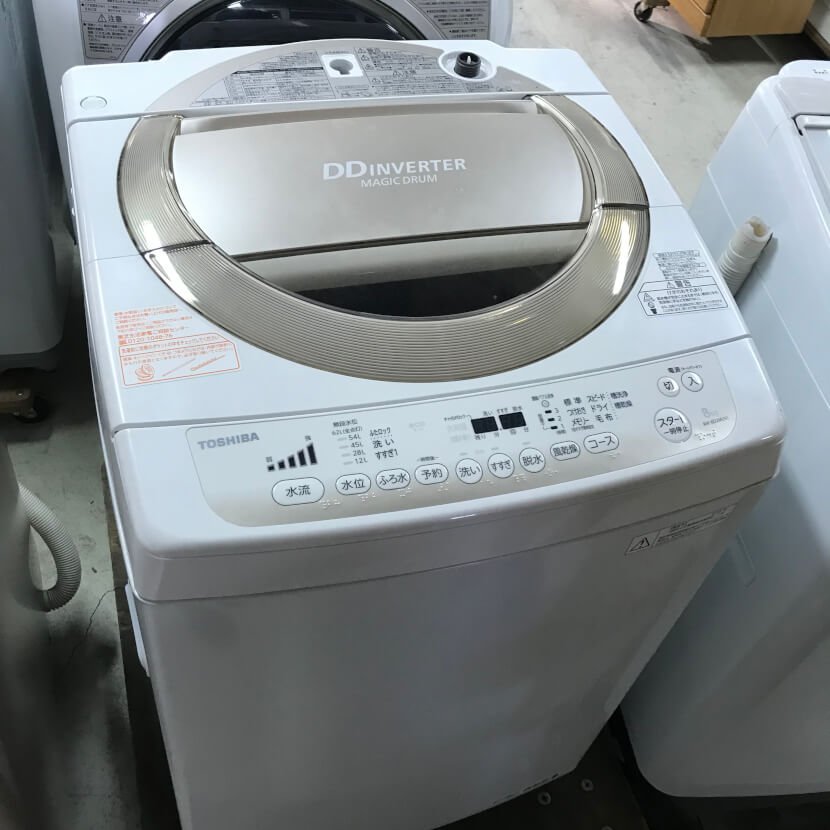 東芝 8kg洗濯機（AW-8D2M）を買い取りました！ | 買取実績【買取りき】