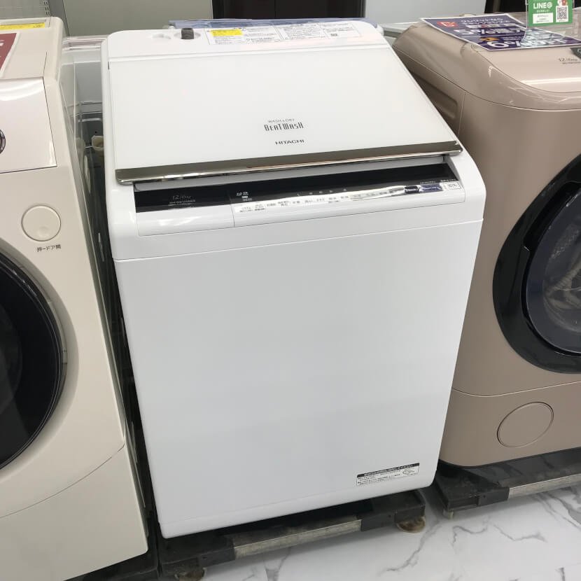 送料込み‼️国産HITACHI 乾燥機能付き洗濯機　洗濯8kg 乾燥4.5kg