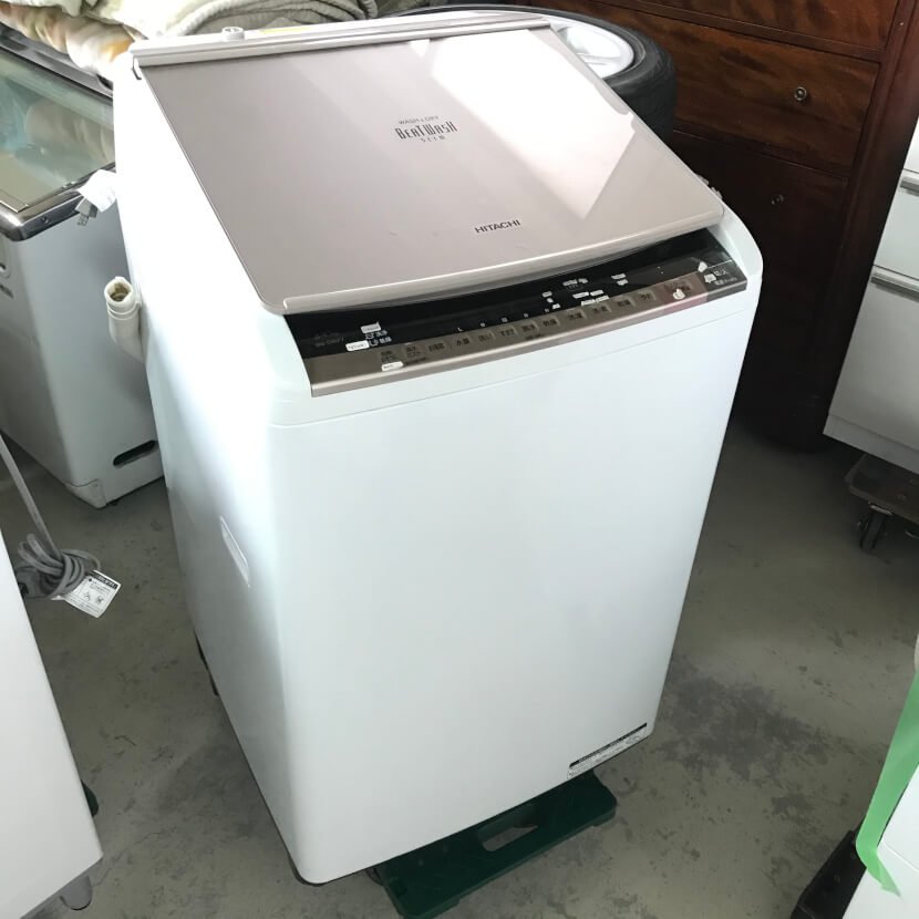 最安値販売中  BW-D8WV HITACHI 洗濯機