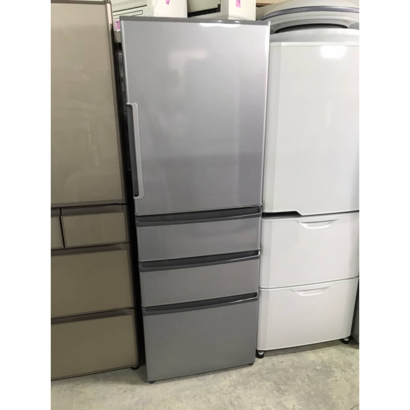 黒家電アクア　AQUA AQR-361F(K）2017年製　355l 大型冷蔵庫