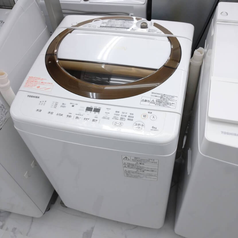 東芝 6kg洗濯機 2018年製（AW-6D6）を買い取りました！ | 買取実績【買取りき】
