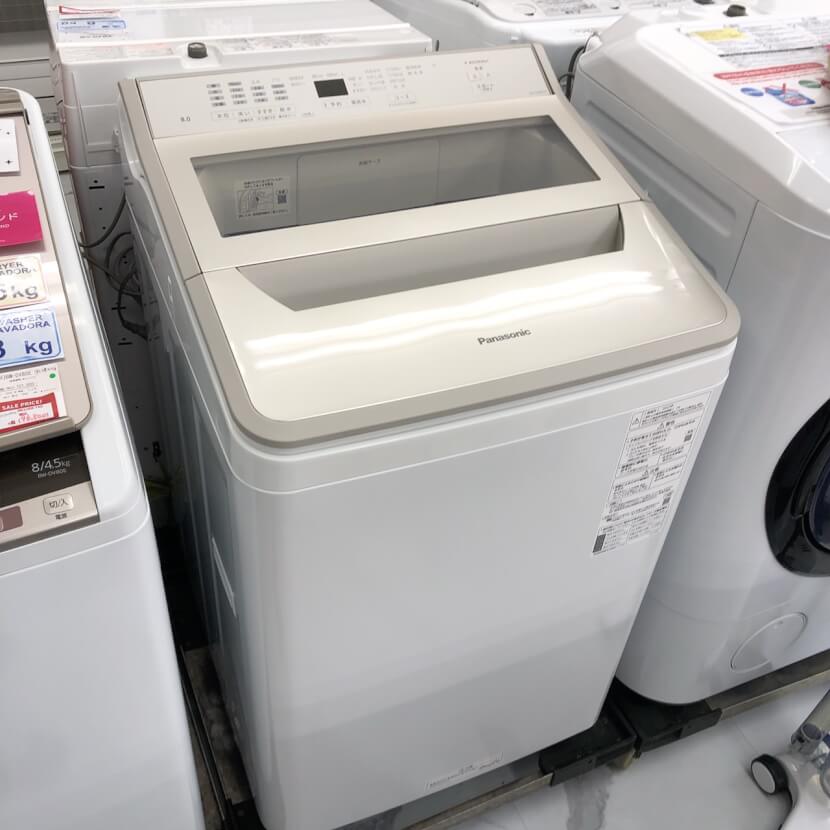 生産完了商品 洗濯機 Panasonic 8kg NA-FA80H9 2022年 - 洗濯機